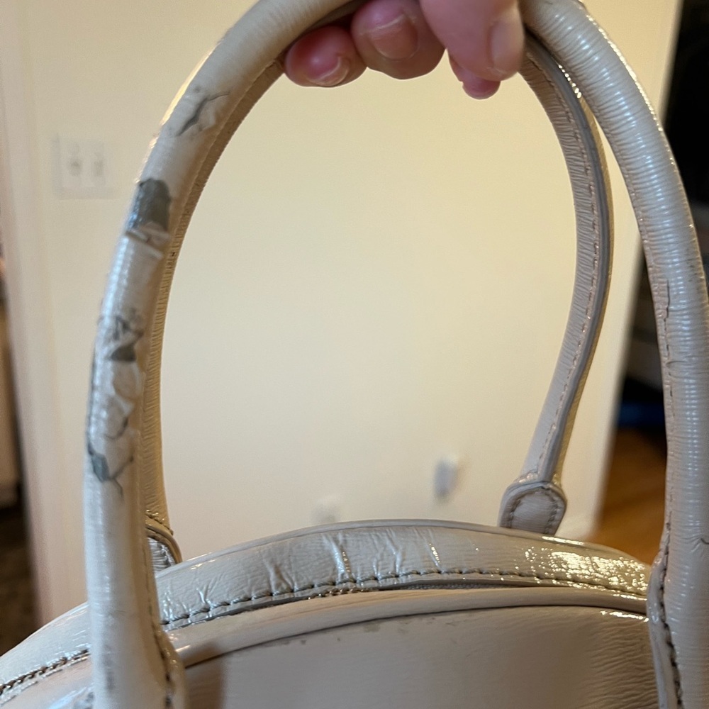 Kate Spade Beige Textured Satchel - Picture 5 of 5